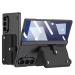 Samsung Galaxy Z Fold 7 Magnetic Case with Wristband & Card Holder