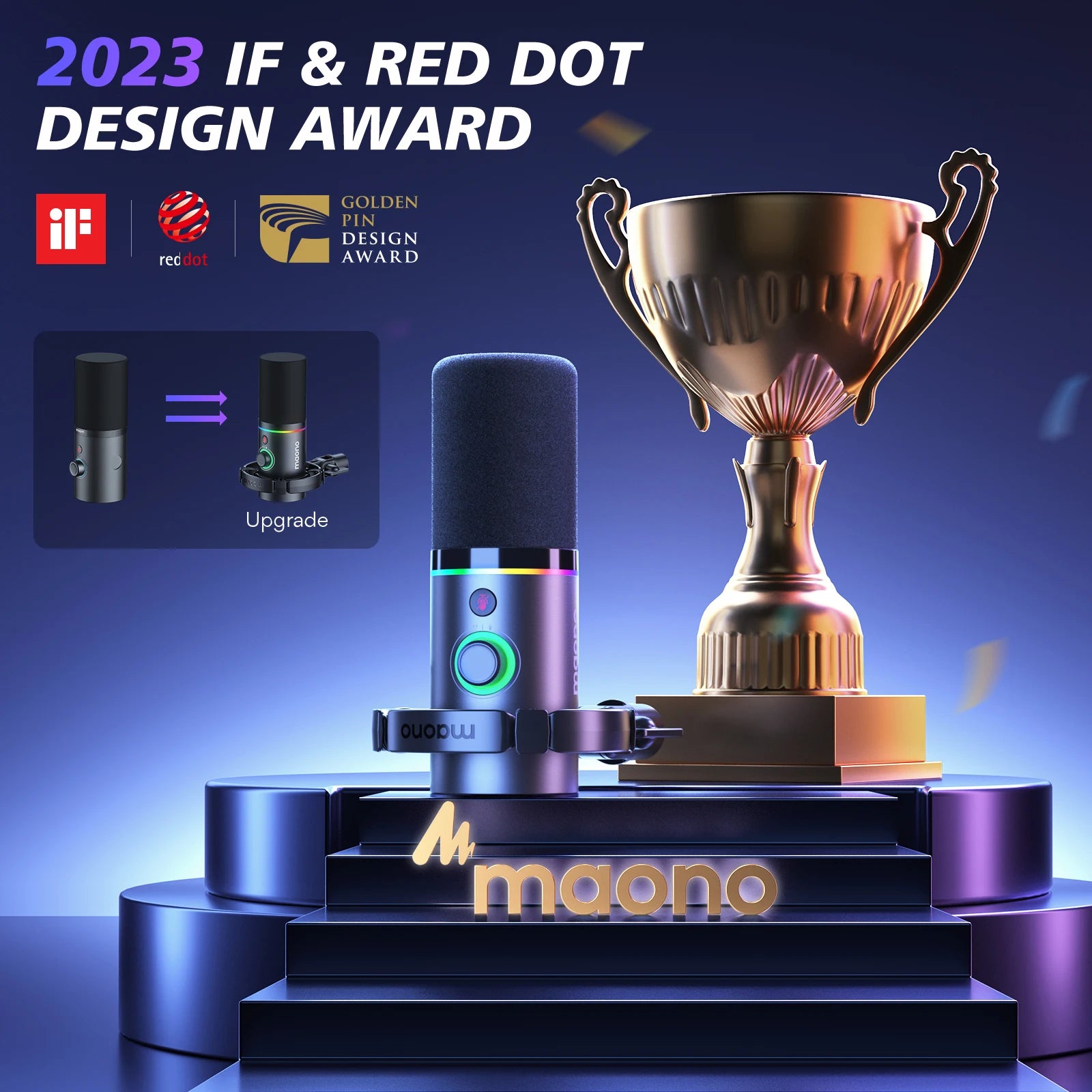 Maono PD200XS Dual-Mode Dynamic Microphone