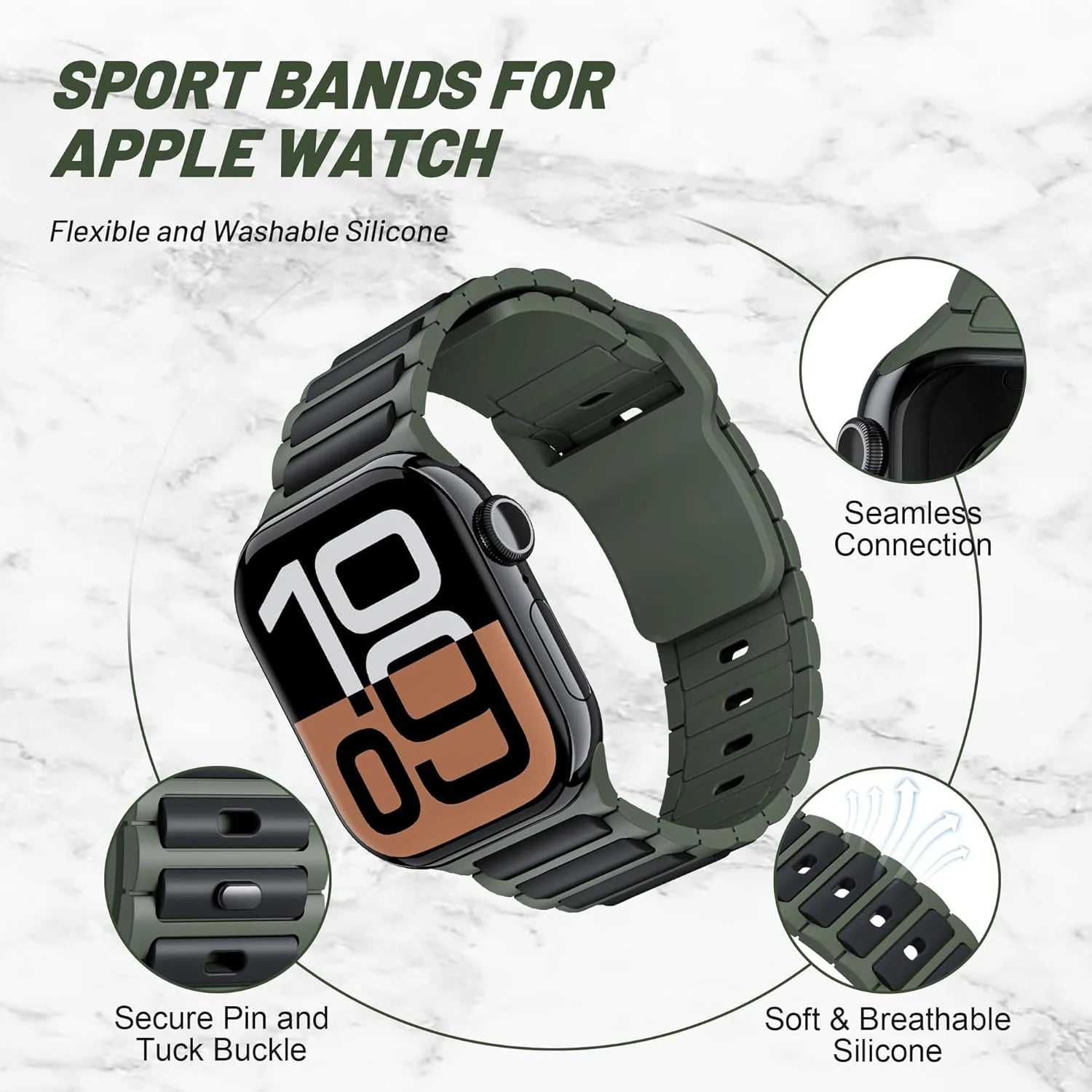 Comfortable Sport Band for Apple Watch