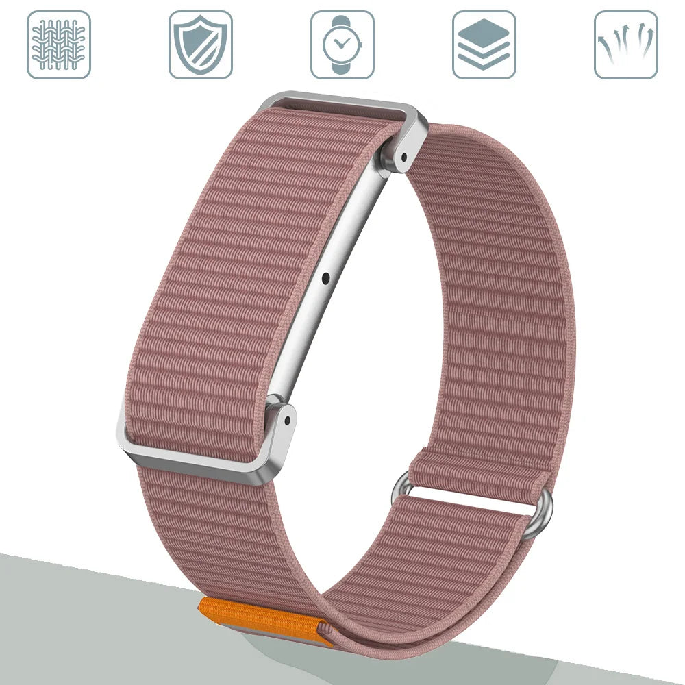 Woven Nylon Loop Strap For Google Fitbit Air