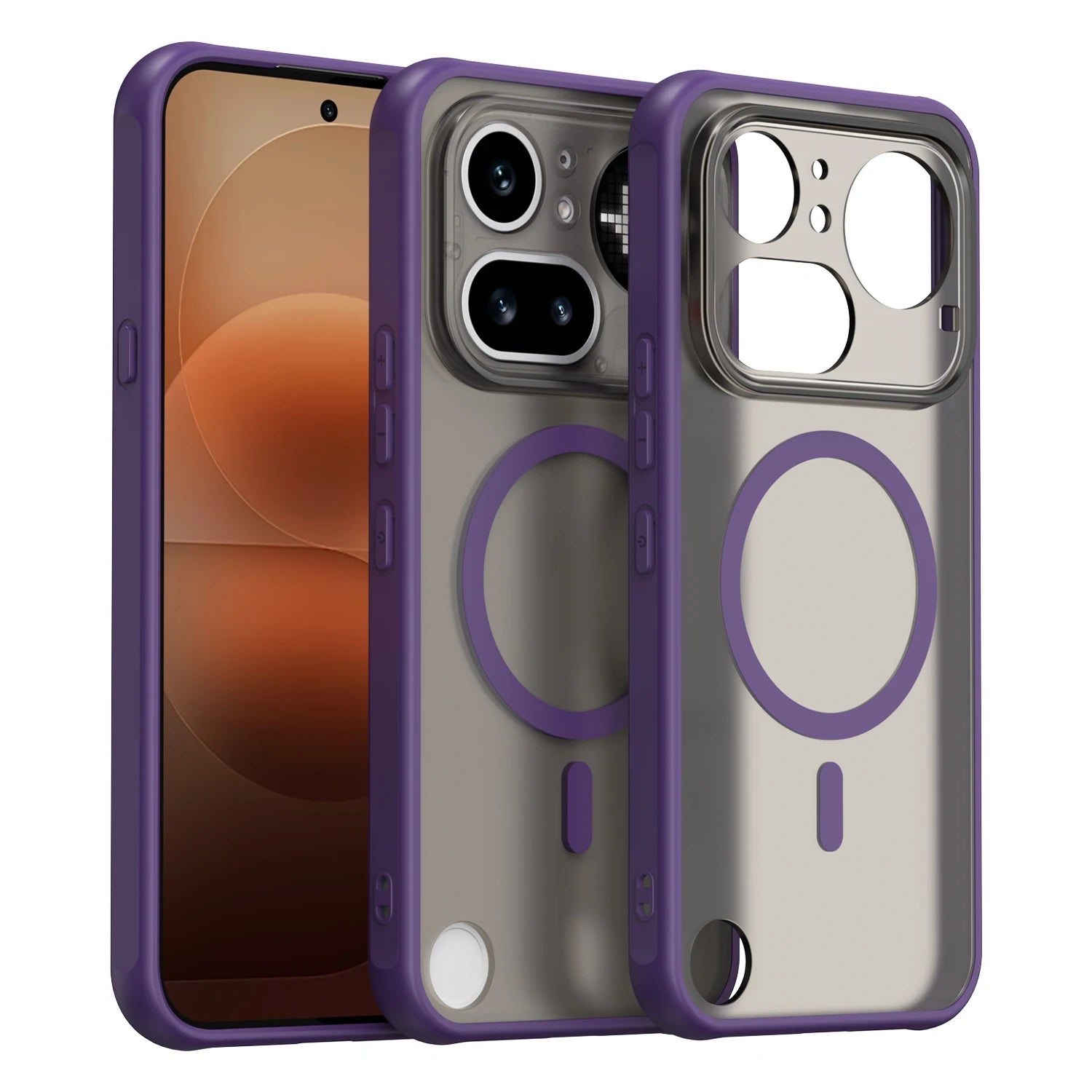Shockproof Translucent Case For Nothing Phone 4a Pro