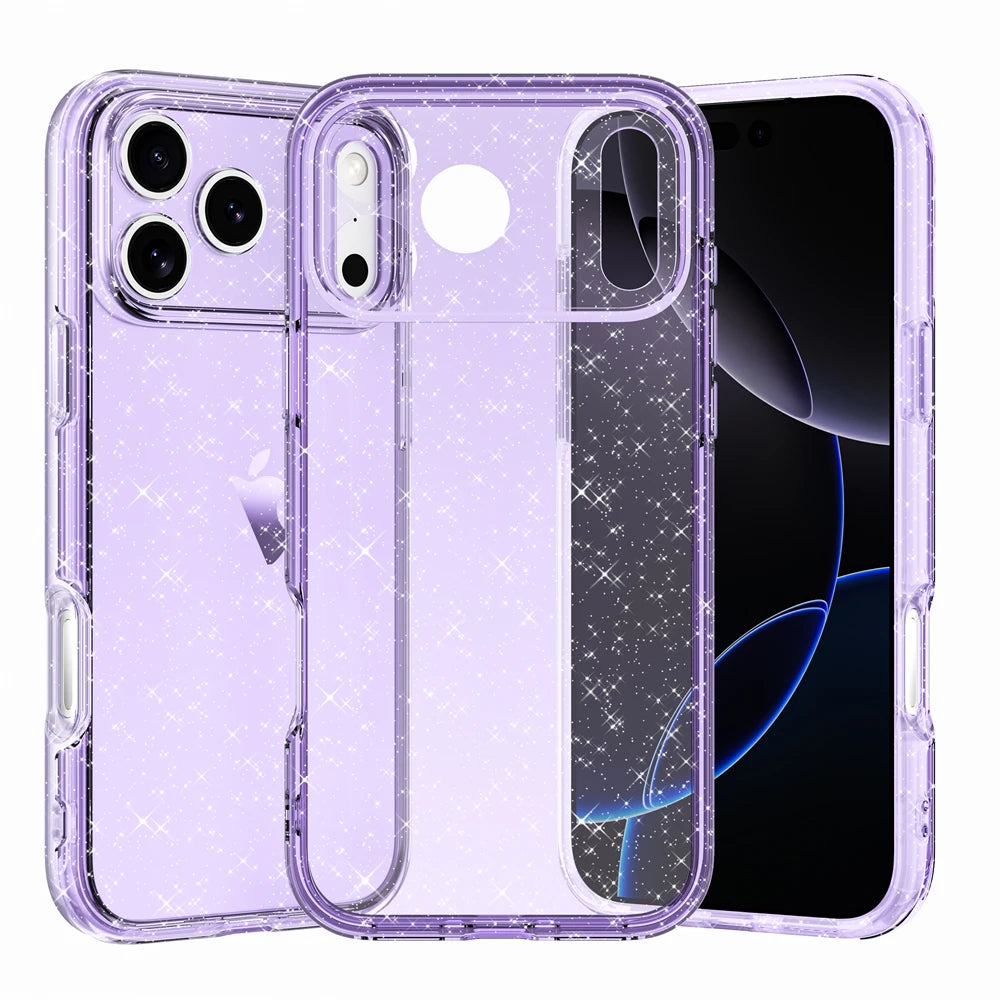 Transparent Camera Lens Protection Case with Raised Bezel Ring for iPhone 18 Series