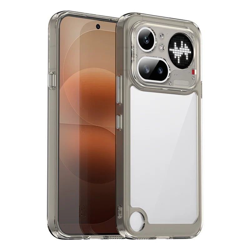Transparent Colorful TPU Protective Cover for Nothing Phone 4a / 4a Pro