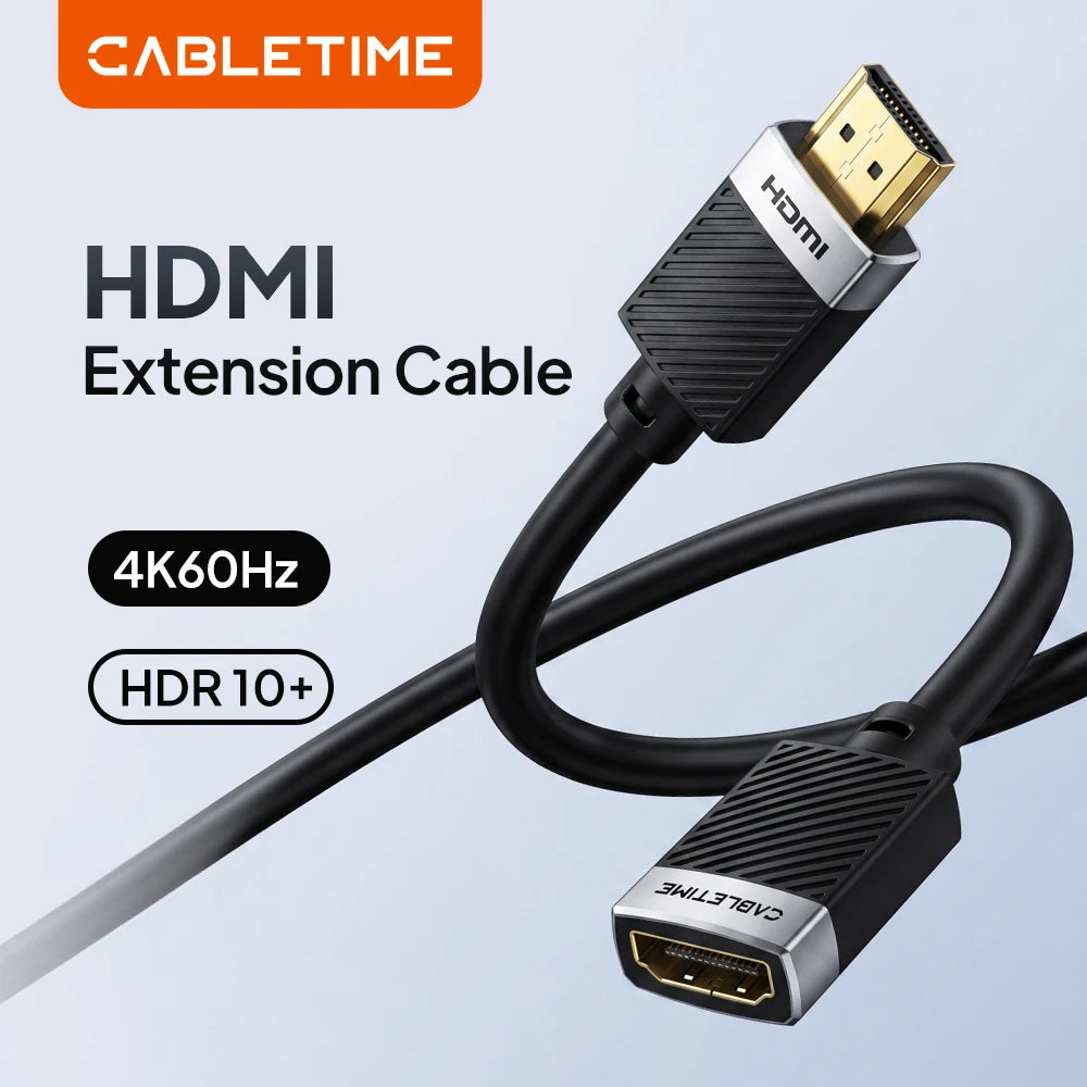 CABLETIME 4K 60Hz HDMI 2.0 Extension Cable