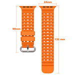 Ocean Silicone Band for Apple Watch