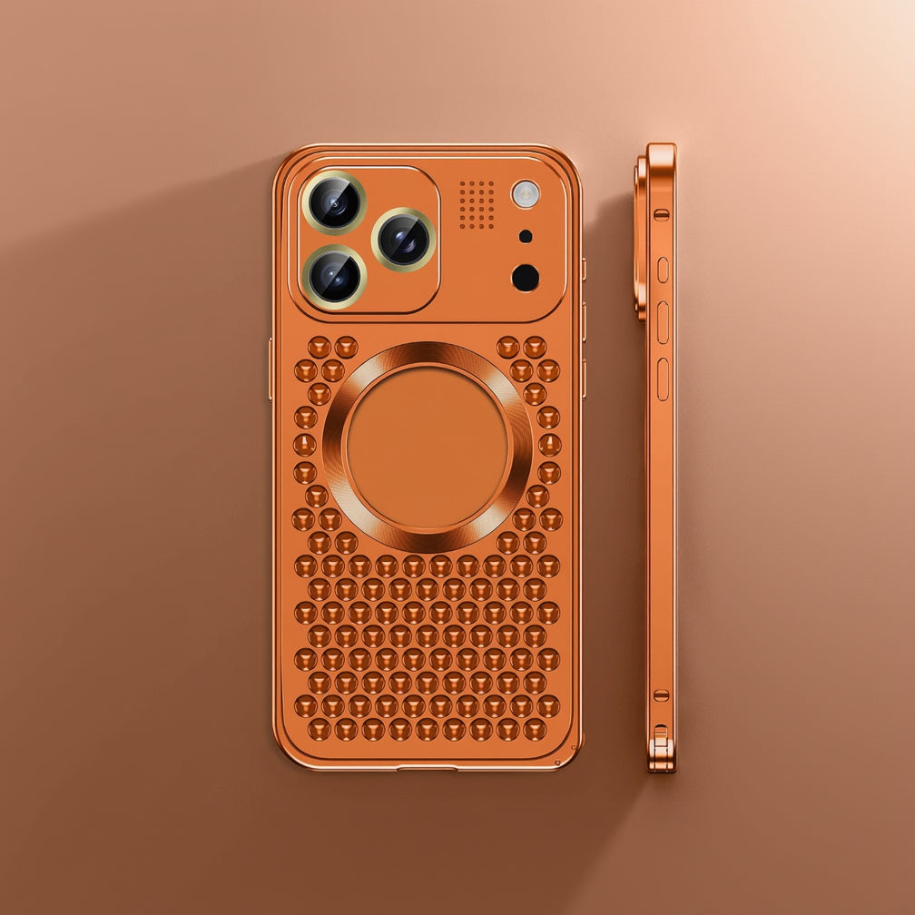 Premium Aluminum Heat Dissipating MagSafe Case for iPhone 17 Series