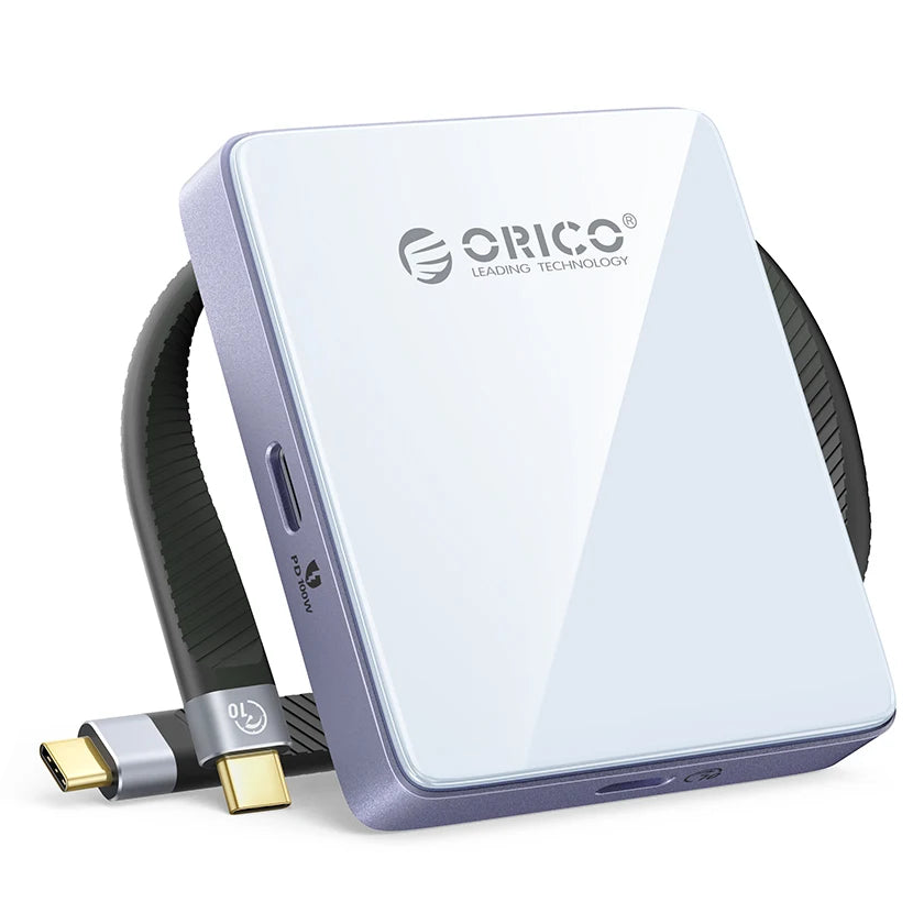 ORICO AP42F Magnetic NVMe SSD Enclosure with Integrated Card Reader