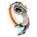 Textured Dual-Layer Band with Pin-and-Hole Adjustment for Apple Watch