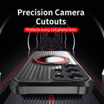 Military Grade Shockproof Armor Magnetic Case with 360° Ring Stand for Samsung Galaxy S25 Series