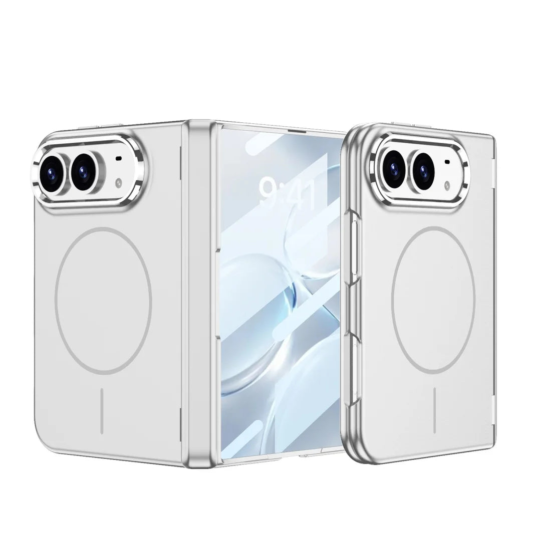 Transparent Hinge Protection Case for iPhone Duo