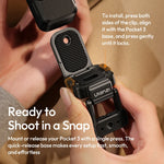 Ulanzi PK16 Magnetic Grip Adapter with 1/4'' Mount for Action Cameras