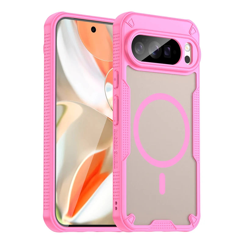 Googel Pixel 10 Series Magnetic Frosted Case with Camera Protection