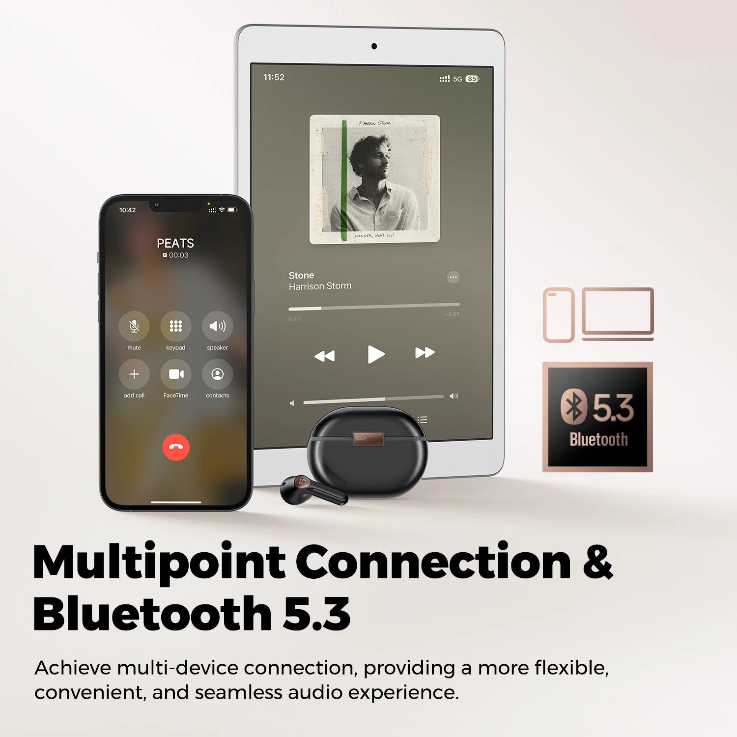 SoundPEATS Air4 Pro True Wireless Earbuds