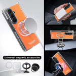 Slim Magnetic Lychee Grain Case for Samsung Galaxy Z TriFold