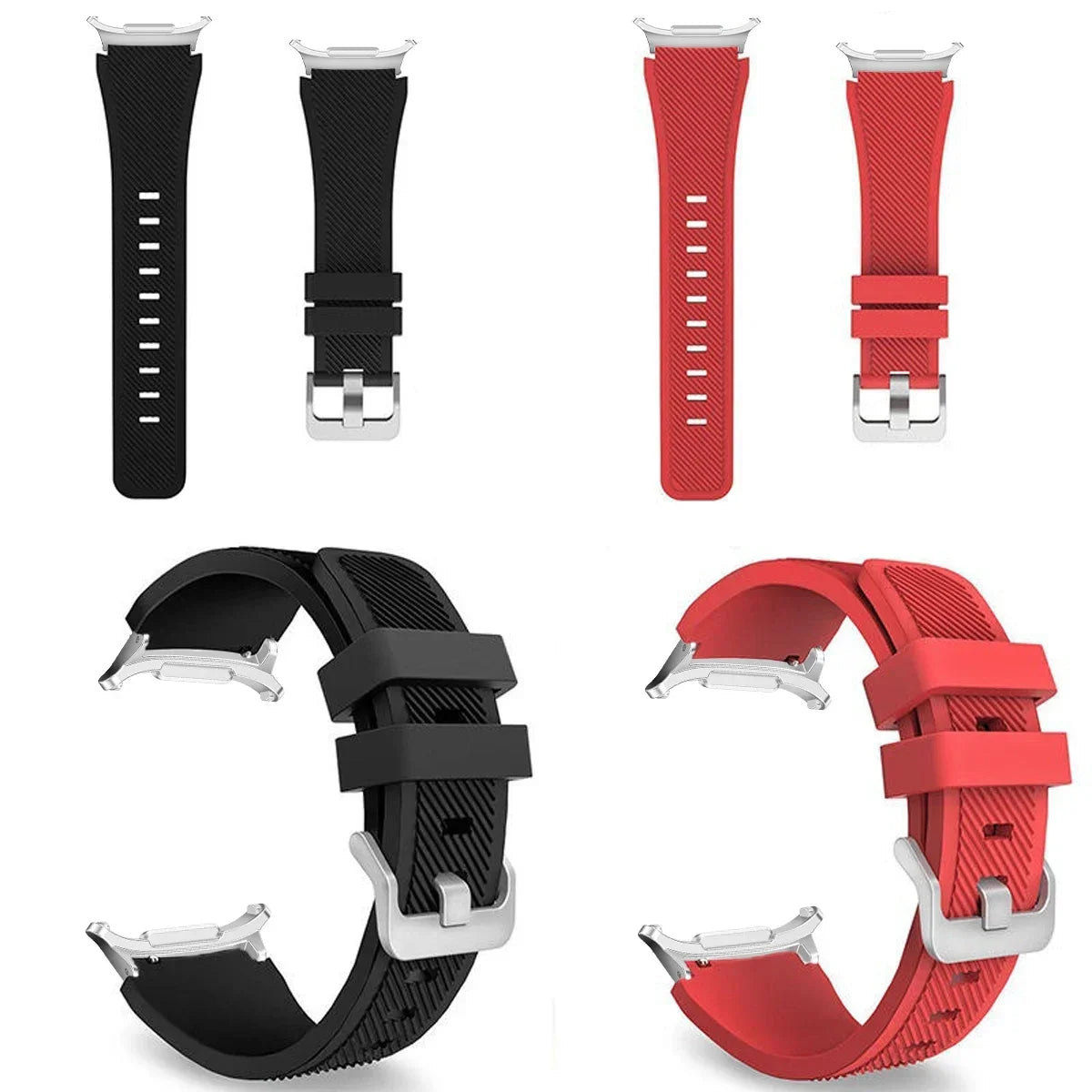 Sports Silicone Strap for Samsung Galaxy Watch Ultra and Samsung Galaxy Watch Ultra (2025)
