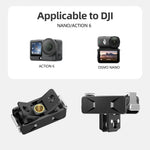 Magnetic Quick-Release Foldable Mounting Plate for DJI Osmo Action 6 NANO