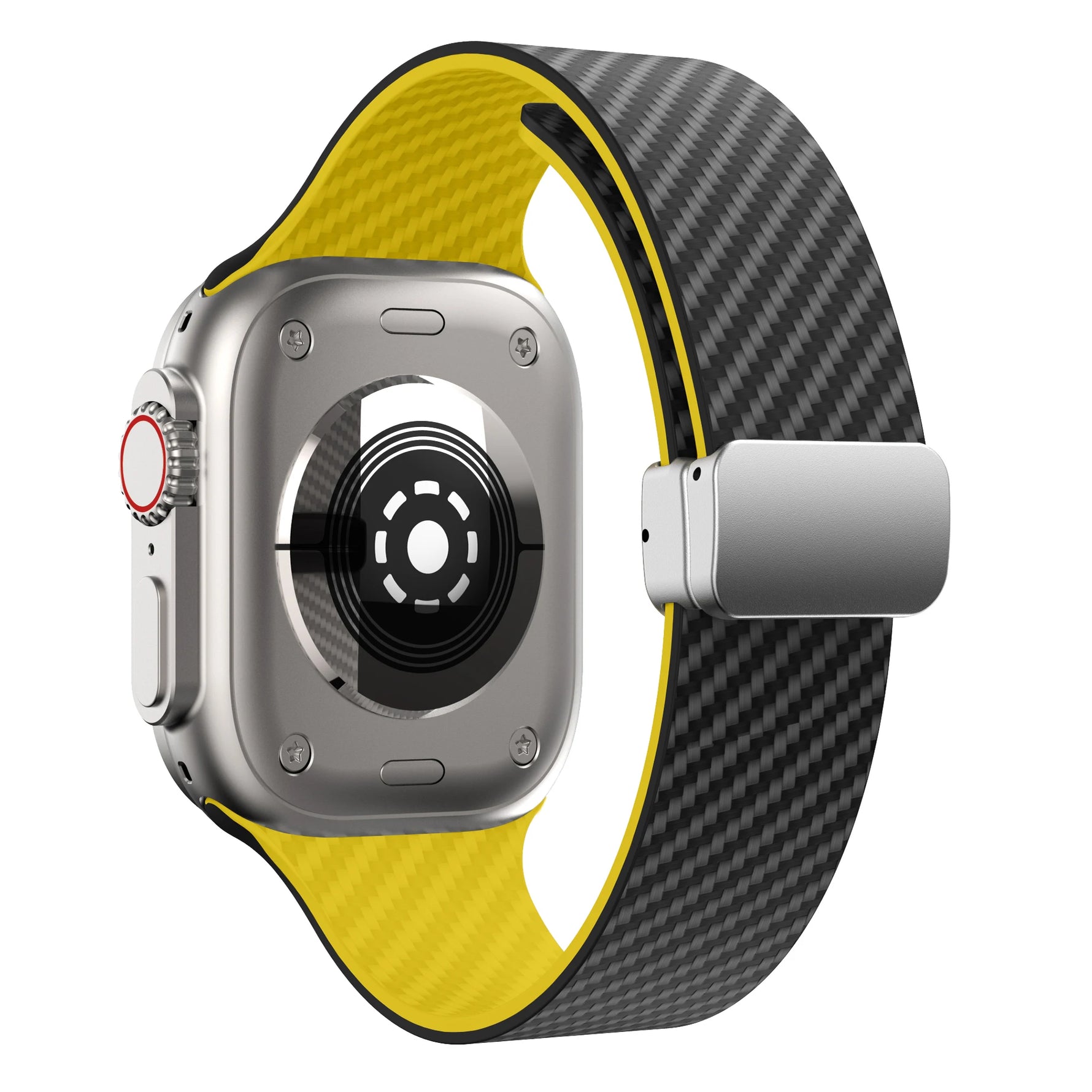 Carbon Fiber Pattern Magnetic Straps for Apple Watch