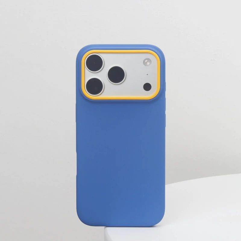 Hard PC MagSafe Case with Raised Camera Ring Frame for iPhone 18 Series