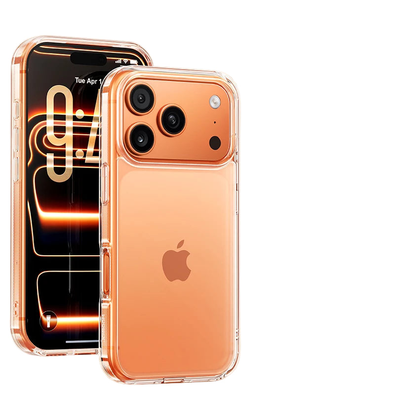 Shockproof Frosted Transparent Case for iPhone 17 Series
