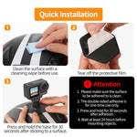 Magnetic Quick-Release Action Camera Mount Base for DJI Action Cameras