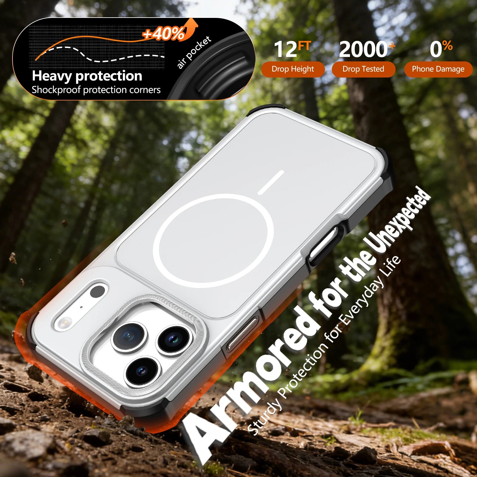Reinforced Airbag MagSafe Case for iPhone 17 Series