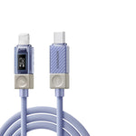 Essager PD 29W Fast Charging USB-C to Lightning Cable with Digital Display
