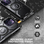 Heavy-Duty Shockproof Armor MagSafe Case with Ring Stand for iPhone 15 Series