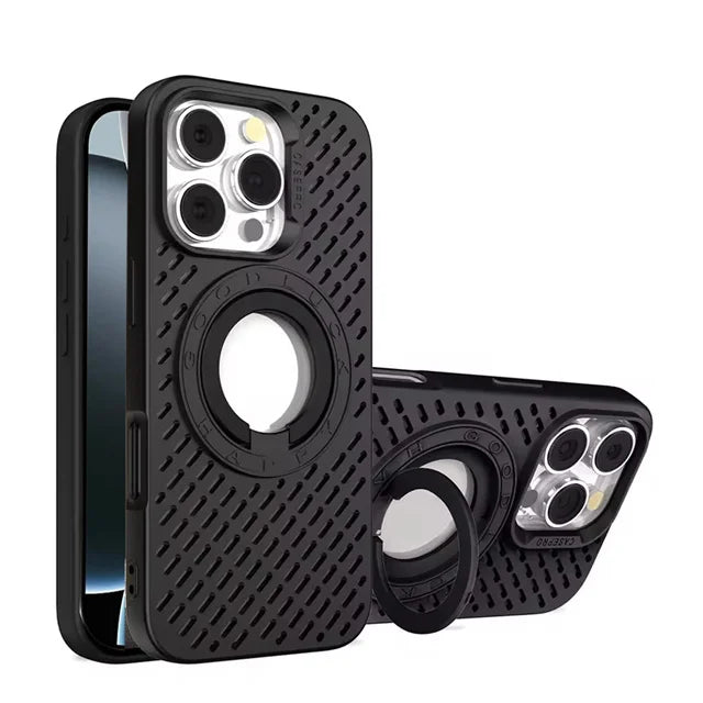 Cooling Heat Dissipation MagSafe Case with Bracket for iPhone 16 Series