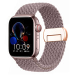 Stretchable Braided Solo Loop with Magnetic Closure for Apple Watch
