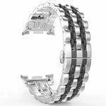 Polished Stainless Steel Watch Band for Samsung Galaxy Watch 8