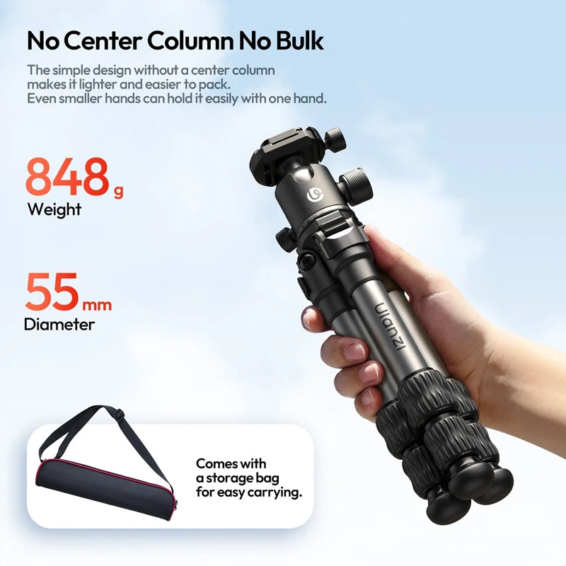 Ulanzi TT30 Adjustable Travel Tripod