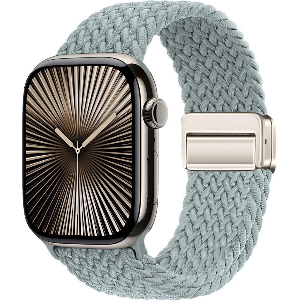 Premium Nylon Braided Strap for Apple Watch