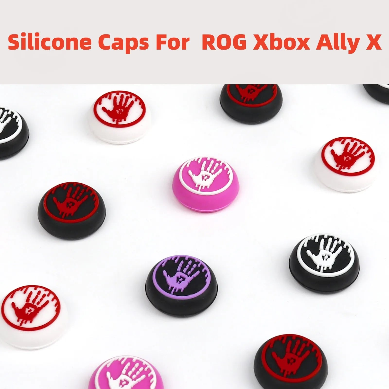Silicone Anti-Slip Thumbstick Caps 2-Pack for ROG Xbox Ally X