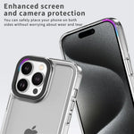 Luxury Protective Clear Acrylic Case for iPhone 15 Series