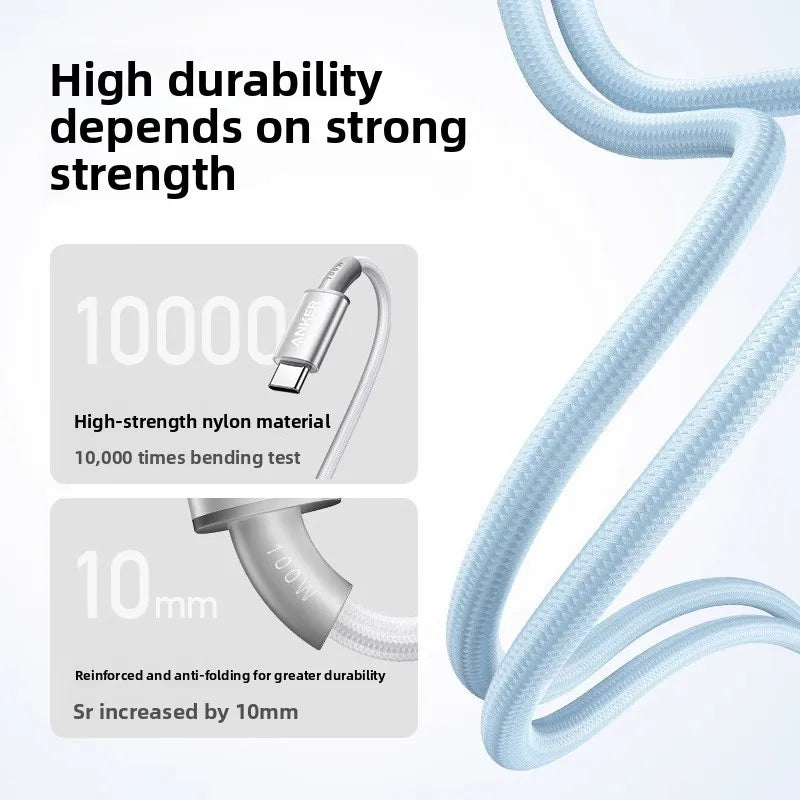 Anker 100W Nylon Braided USB-C Cable