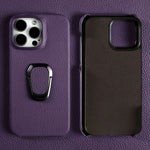 Genuine Leather Protective Case for iPhone 15 Series