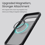 Frosted Magnetic Case with Dual-Ring N52 Magnets for Google Pixel 11 Series
