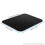 Small Smooth Cloth Mousepad Non-Slip Rubber Base