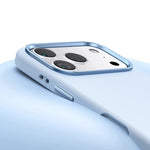 Shock-Resistant Liquid Silicone Case with Alloy Lens for iPhone 17 Series