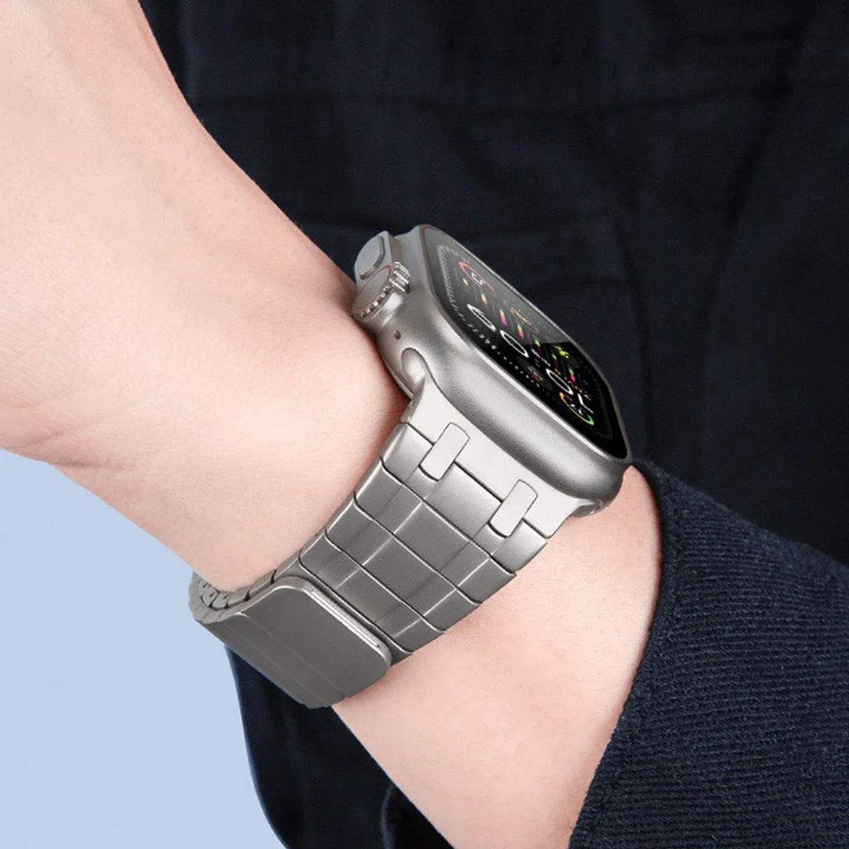 Magnetic Closure Stainless Steel Band for Apple Watch