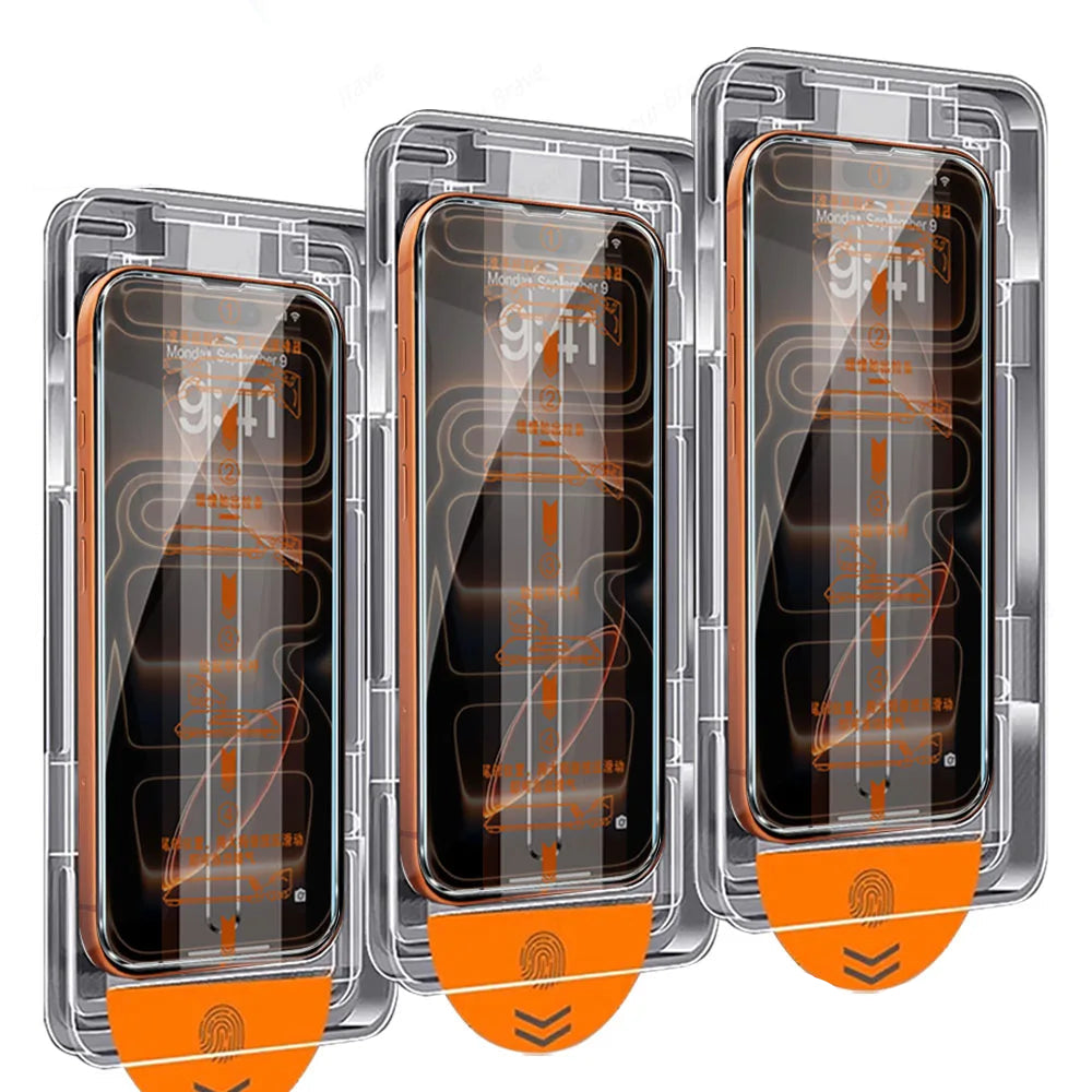3-Pack Privacy Glass Screen Protector for iPhone 17 Series