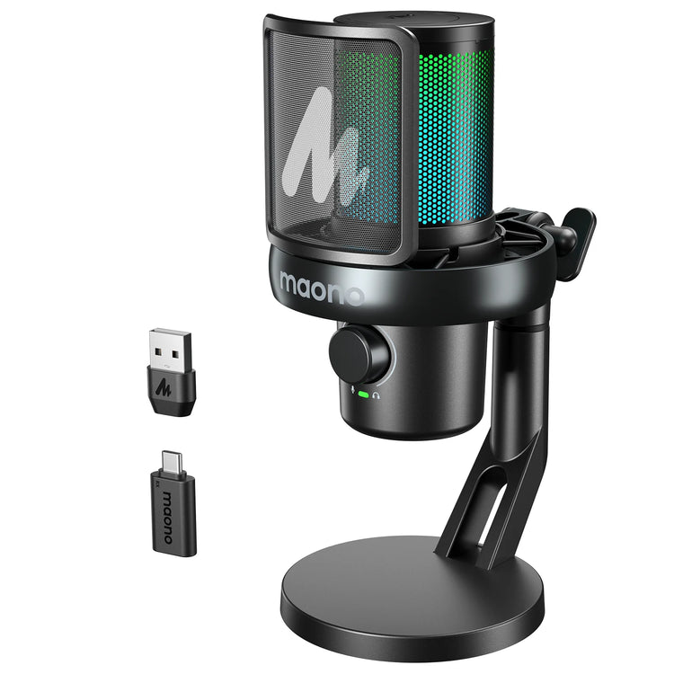 MAONO DM40 Pro Wireless USB Gaming Microphone