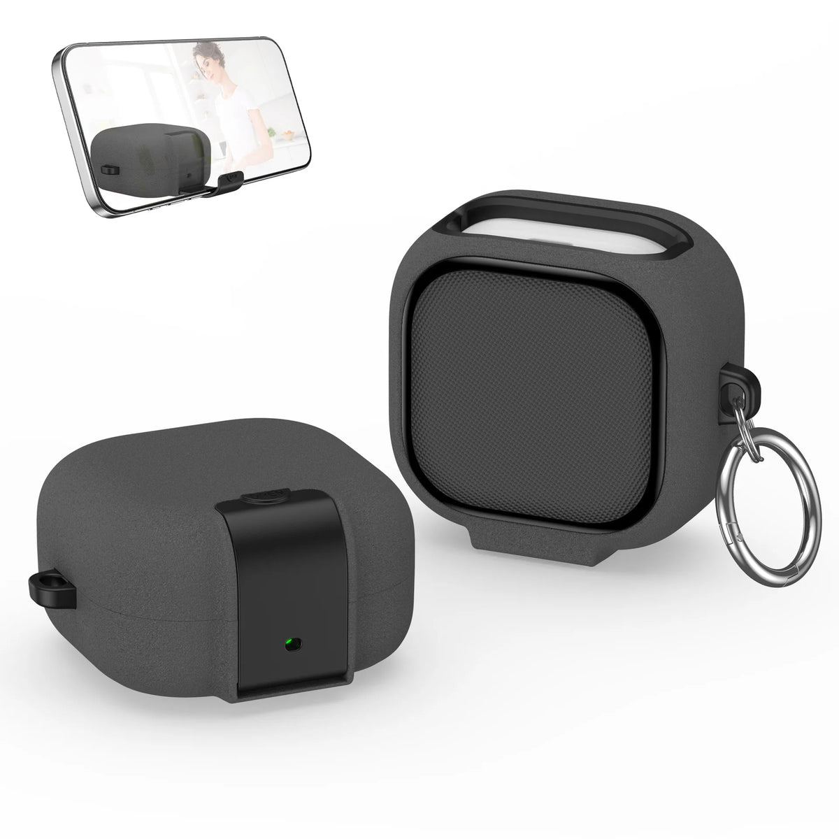 Locking Case for Samsung Galaxy Buds4 / Buds4 Pro with Phone Stand