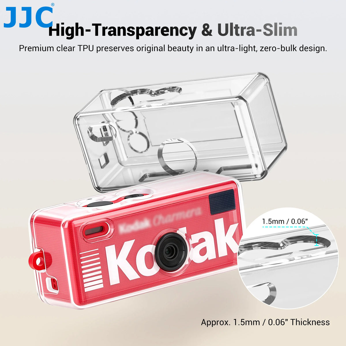 TPU Protective Case for Kodak Charmera Keychain Camera