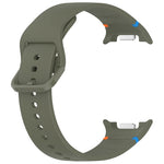Perforated Water-Resistant Silicone Sport Band for Samsung Galaxy Watch 8 & Galaxy Watch 8 Classic