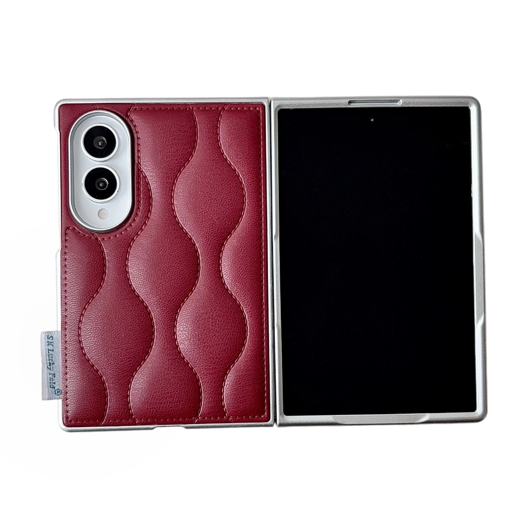 Premium Wave Texture Leather Protective Case for Samsung Galaxy Z Fold 8