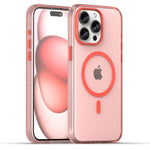 Shockproof Translucent Matte MagSafe Case for iPhone 16 Series