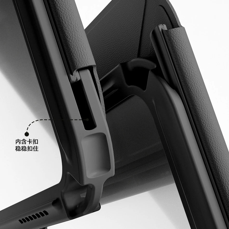 Folding Stand Case with Clear Back and Shoulder Strap for iPad Pro M2 (2022)