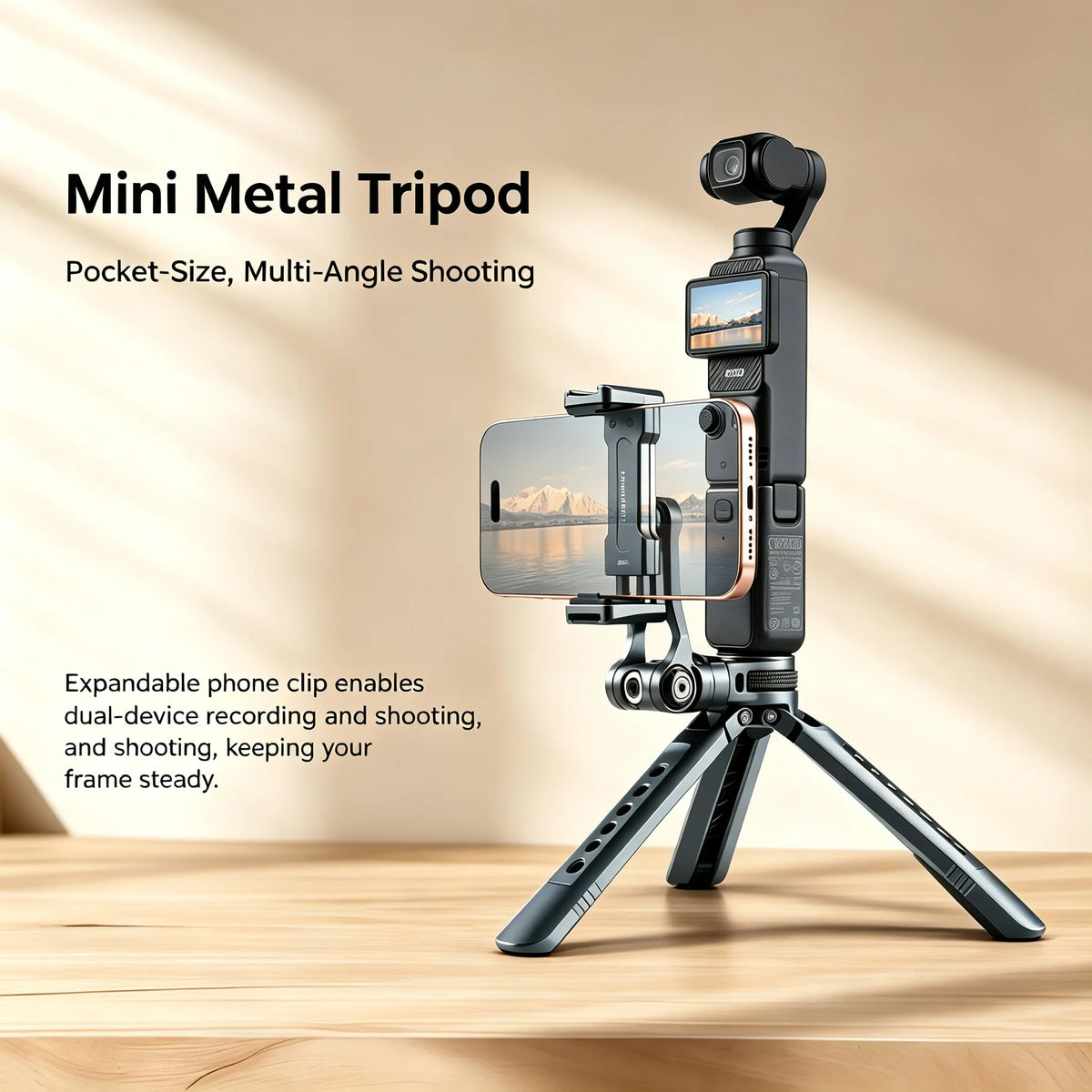 Dual-Device Tripod Mount