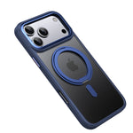 Clear Shockproof & Anti-Scratch MagSafe Case with Built-in Ring Holder for iPhone 17 Series